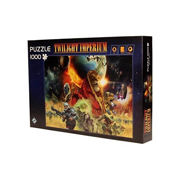 SD toys- Puzzle de 1000 pièces. Twilight Imperium, 8435450253775