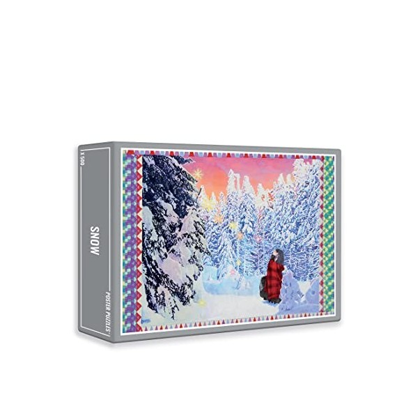 Buildings de Cloudberries - Puzzle de bâtiments Fun de 500 pièces pour Adultes avec Une Architecture Cool et sur Le thème de