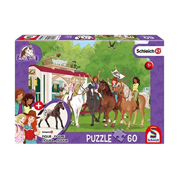 Schmidt CGS_56385 : Horse Club Meet 60pc Puzzle, Multicolor