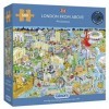 London from Above Jigsaw Puzzle 500-Piece 