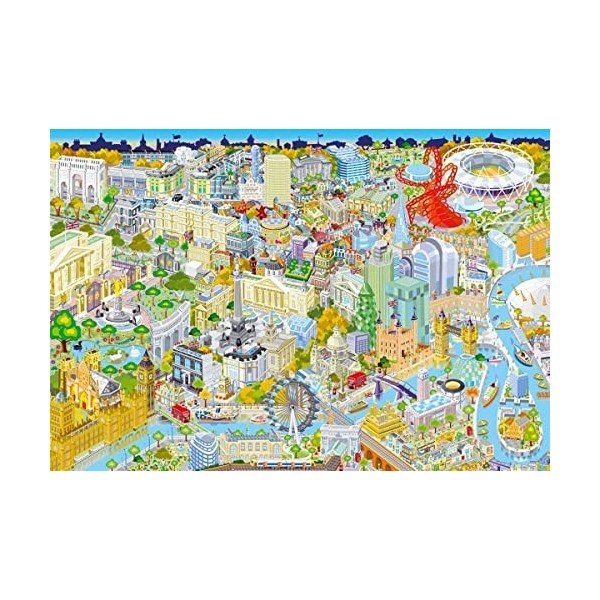 London from Above Jigsaw Puzzle 500-Piece 