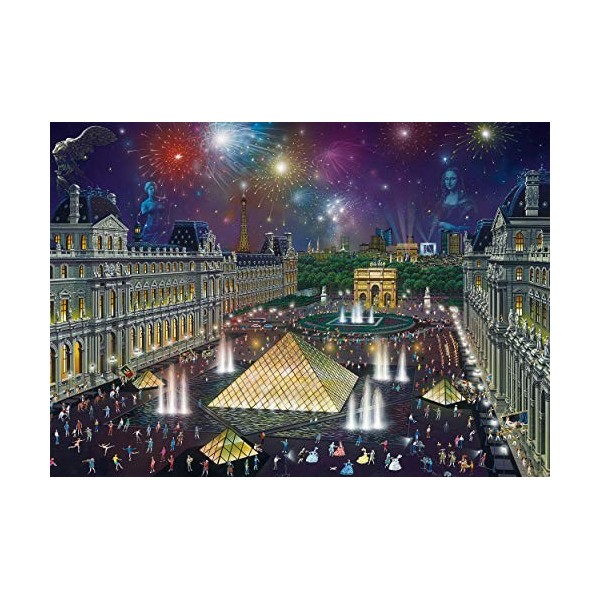 Schmidt- Fuochi d‘Artificio sul Louvre Puzzle, 59648