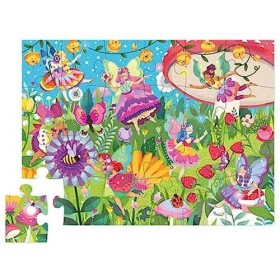 Bertoy 3803239 - Mini Puzzle en Forme de boîte - Jardin féerique - 24 pièces