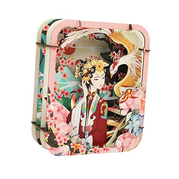 1 Jeu Casse-tête en Papier 3D Jouets pour Enfants en Vrac Énigmes 3D Les Jouets denfants Casse-tête Enfant Ornements Puzzle 