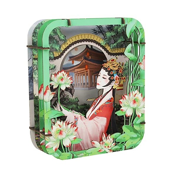 1 Jeu Casse-tête en Papier 3D Jouets pour Enfants en Vrac Énigmes 3D Les Jouets denfants Casse-tête Enfant Ornements Puzzle 