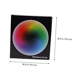 ERINGOGO 1 Ensemble 1000 Pièces Jouet De Puzzle Dintelligence Casse-tête Éducatif Grand Jeu De Réflexion Jouets De Décompres