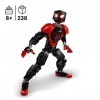 LEGO 76225 Marvel La Figurine de Miles Morales, Jouet de Construction, Minifigurine Super-Héros, Cadeau Spider-Man, pour Enfa