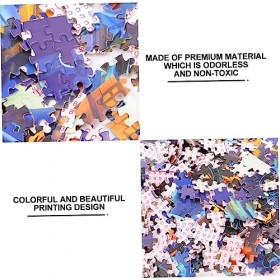 Toyvian 1 Boîte 1000 Pièces Puzzle Casse-tête De Jeu De Société Casse-tête Passe-Temps Fête dhalloween Jouet Casse-tête pour