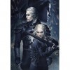 Clementoni- The Witcher Witcher-1000 Pièces-Puzzle, Divertissement pour Adultes-Fabriqué en Italie, 39702