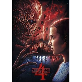 Clementoni- Stranger Things Things-1000 Pièces, Puzzle Netflix, Divertissement pour Adultes-Fabriqué en Italie, 39763