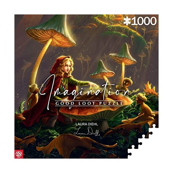 Good Loot Jigsaw Puzzle Série Imagination Laura Diehl from Acorns Image détaillée Couleurs Vives Produit Durable De Nombreuse