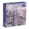 Galison 9780735371675 City Lights Jigsaw Puzzle, Multicoloured, 1000 Pieces