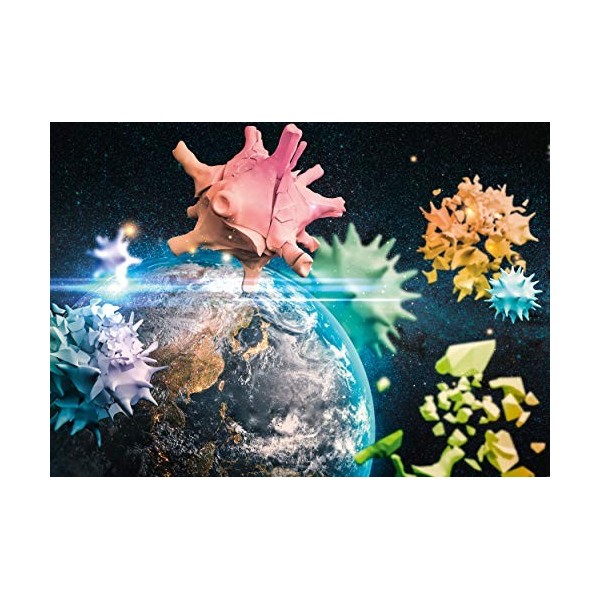 Schmidt Spiele- Planète Terre 2020, Puzzle de 1000 pièces, 58963, Coloré