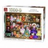 KING- Puzzle 1000 pcs, 5365, Multicolore