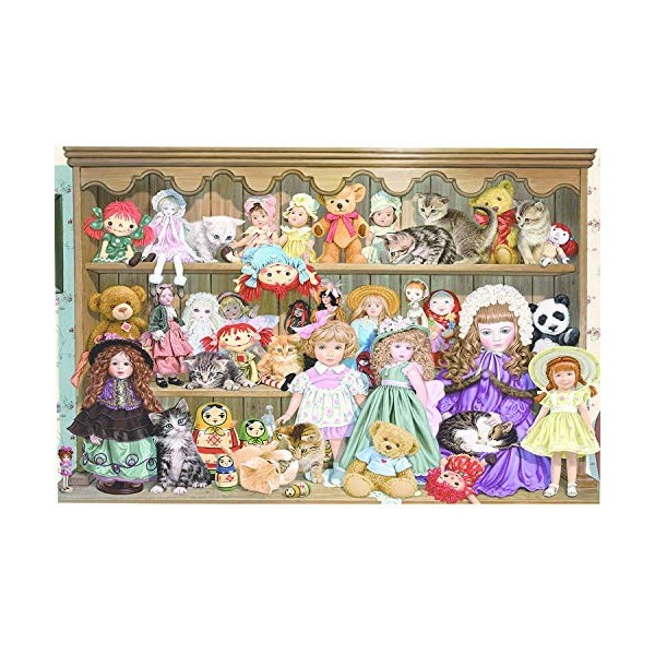 KING- Puzzle 1000 pcs, 5365, Multicolore