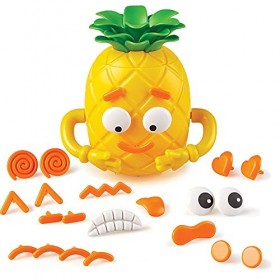 Learning Resources Ananas des émotions, jouet socioémotionnel, jeu créatif, conscience du corps, Cadeau pour les enfants de 3