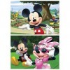 Educa - Disney Puzzle 2x20 Mickey & Friends, Puzzle pour Enfants Casse-tête pour Développement, Agilité et Amusement Les gar