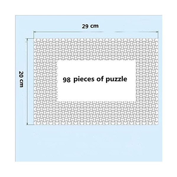 ALKOY Puzzles Pour Adultes Et Enfants, Italie – Lac de Garde Puzzle Difficile Et Défi/Un/98Pièces