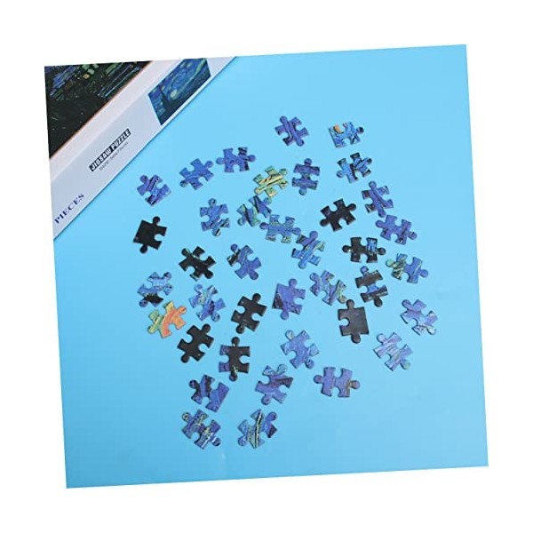 Toyvian 1 Pièce 1000 Énigmes Difficiles pour Adultes Pazzle pour Adultes Puzzle Van Gogh Jouet De Puzzle Dintelligence Puzzl