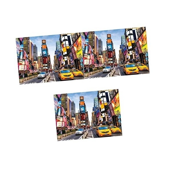 Vaguelly 1000 Pièces 1 Ensemble énigmes Difficiles pour Adultes Mini-Puzzles pour Enfants Jouets Point de Puzzle Casse-tête e