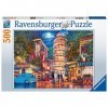 Ravensburger - Puzzle Adulte - Puzzle 500 pièces - Une nuit à pise - Adultes et enfants dès 12 ans - Puzzle de qualité supéri