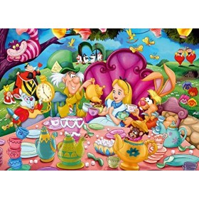 Ravensburger - Puzzle Adulte - Puzzle 1000 p - Alice au pays des merveilles Collection Disney 16737