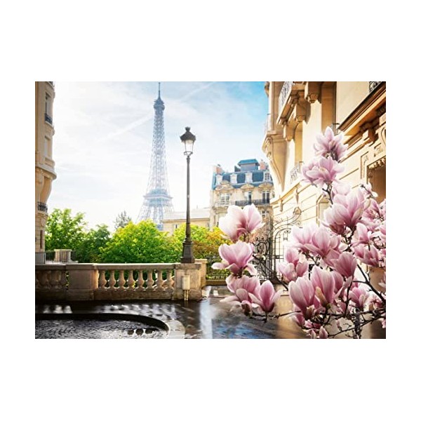 Ravensburger - Puzzle Adulte - Puzzle 500 pièces - Le printemps à Paris - Adultes et enfants dès 12 ans - Puzzle de qualité s