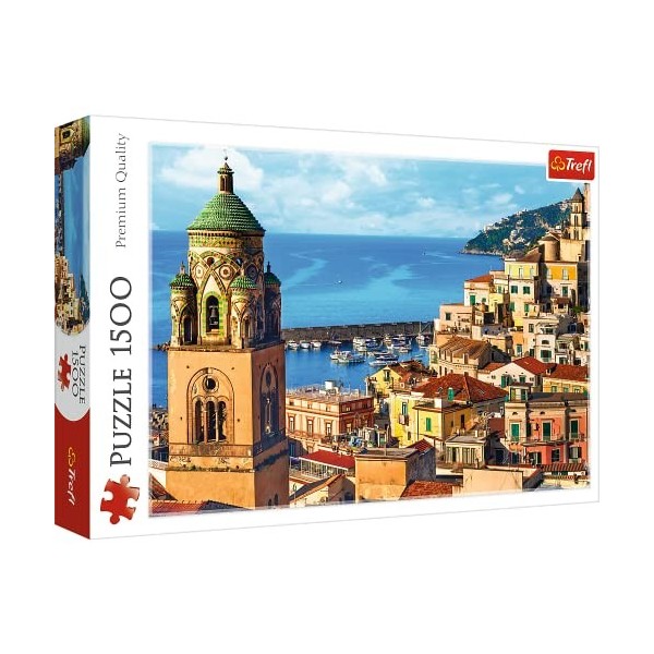 Trefl- Amalfi, Italie 1500 Elemente-Reise, Urlaubslandschaft, DIY, Kreative Unterhaltung, Spaß, Klassische Puzzles für Erwach