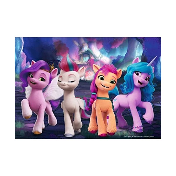 Ravensburger - Puzzle Enfant - Puzzles 2x24 p - Amitié entre poneys - My Little Pony - Dès 4 ans - 05235