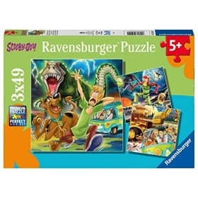 Ravensburger - Puzzle Enfant - Puzzles 3x49 p - Les aventures de Scooby-Doo - Dès 5 ans - 05242