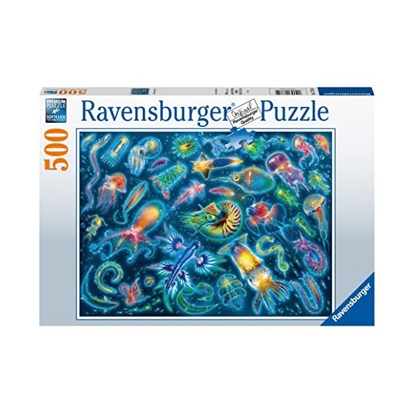 Ravensburger - Puzzle Adulte - Puzzle 500 pièces - Espèces sous-marines colorées - Adultes et enfants dès 12 ans - Puzzle de 