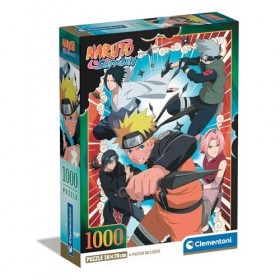 Clementoni Puzzle 1000 pièces : Naruto Shippuden