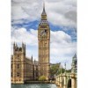 Ravensburger - Puzzle Adulte - Puzzle 1500 p - Drôle de chat sur Big Ben - 16009