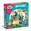 Clementoni Science & Jeu Construire - Animaux Mobiles, Jouets de Construction STEM, kit de Construction pour Enfants, 6+ Ans,