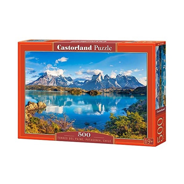 Castorland Puzzle 500 pièces : Torres Del Paine, Patagonie, Chili