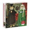 Galison 9780735367555 The Arnolfini Marriage Meowsterpiece of Western Art 500 Piece Puzzle