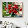 Adulte 1000 pièces puzzle plante coquelicot fleur photo décoration de la maison puzzle en bois éducatif éducation précoce jou