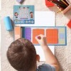 BBAUER Puzzles de Sudoku faciles pour Adultes,Livre de Sudoku magnétique 4 en 1 - Jouets éducatifs mathématiques pour dâge p