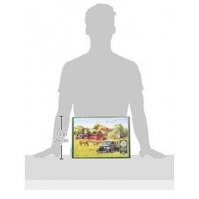 Cobblehill 80002&nbsp;1000&nbsp;PC Summer Afternoon on the Farm puzzle, différents - Version Anglaise