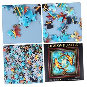1 Ensemble 300 Pièces Puzzle Adulte Puzzles Difficiles Peinture Puzzle Casse-tête De Paysage Puzzles en Papier Célèbres Puzzl