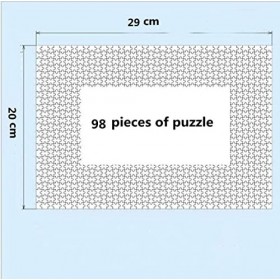 ALKOY Puzzles Pour Adultes Et Enfants, Italie – Lac de Garde Puzzle Difficile Et Défi/Un/98Pièces