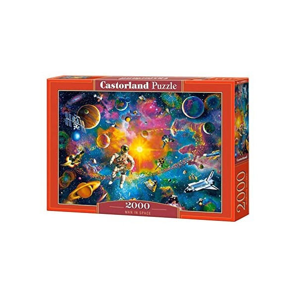 Castorland Puzzle 1500 pièces : lhomme dans lespace