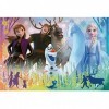 Trefl Glitter 70 éléments puzzles colorés avec des personnages de contes de fées de lâge de glace amusant pour les enfants à