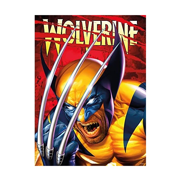 Buffalo Games - Marvel – Wolverine – Puzzle de 1000 pièces