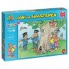 Jumbo Spiele- Jan Van Haasteren Junior-Versteckspiel-150 Teile Jeu de Puzzle, 20058, Multicolore