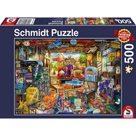 Schmidt Spiele Garage Car Boot Sale 500 Pieces Jigsaw Puzzle