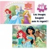 Cardinal - 6033113 - Boîte Carton de 2 Puzzles Lenticulaires - Disney Princesses