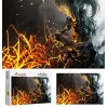 Puzzle 1000 Pièces pour Adultes, Puzzle Dark Souls III, Petit Mini Puzzle Adolescent Puzzle des Énigmes Robustes Et Épaisses 