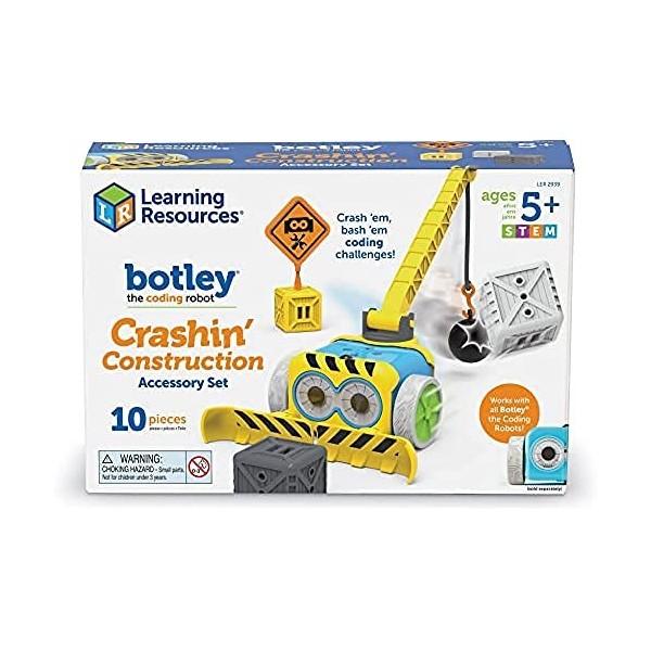 Kit d’accessoires de construction et de démolition du robot Botley de Learning Resources