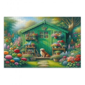 Puzzle papillon métallique argenté de 500 pièces, puzzle unique, œuvre dart amusante et colorée, taille finie 52,8 x 38,9 cm